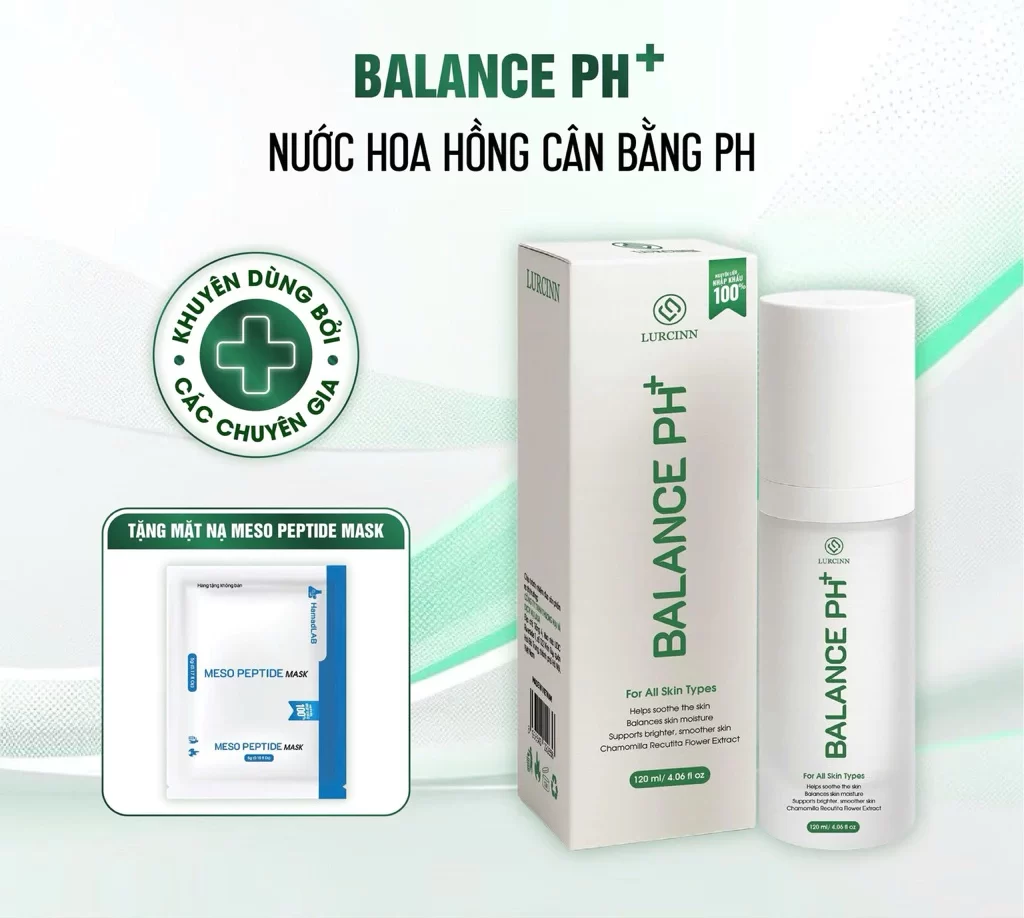Nước Hoa Hồng Lurcinn Balance pH Toner 120ml