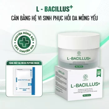 Kem Men Vi Sinh Lurcinn L-BACILLUS Cân Bằng Hệ Vi Sinh Phục Hồi Da Mỏng Yếu 30g