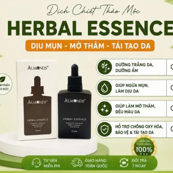 Dịch Chiết Thảo Mộc Giảm Mụn Almonds Mẫu Mới