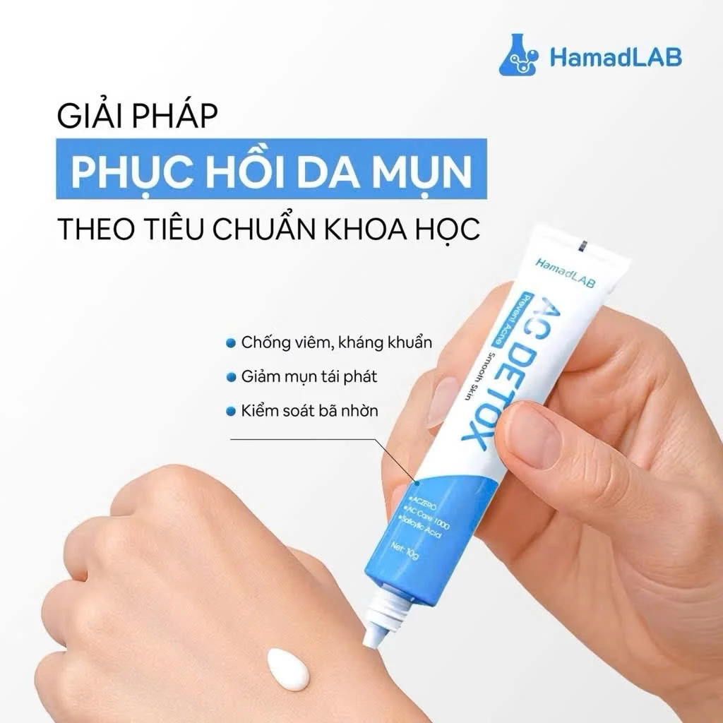 Serum Mụn AC Detox Lurcinn: "Dũng Sĩ" Gom Cồi, Mờ Thâm 10ml - Hình ảnh 5