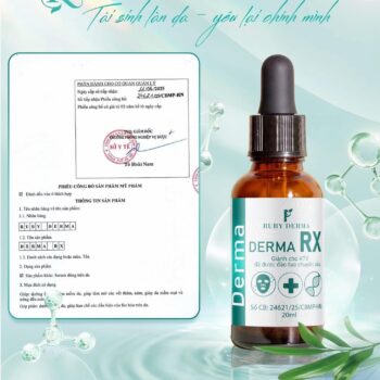 Tinh chất kỹ thuật da nám Derma RX RubyDerma 20ml chính hãng