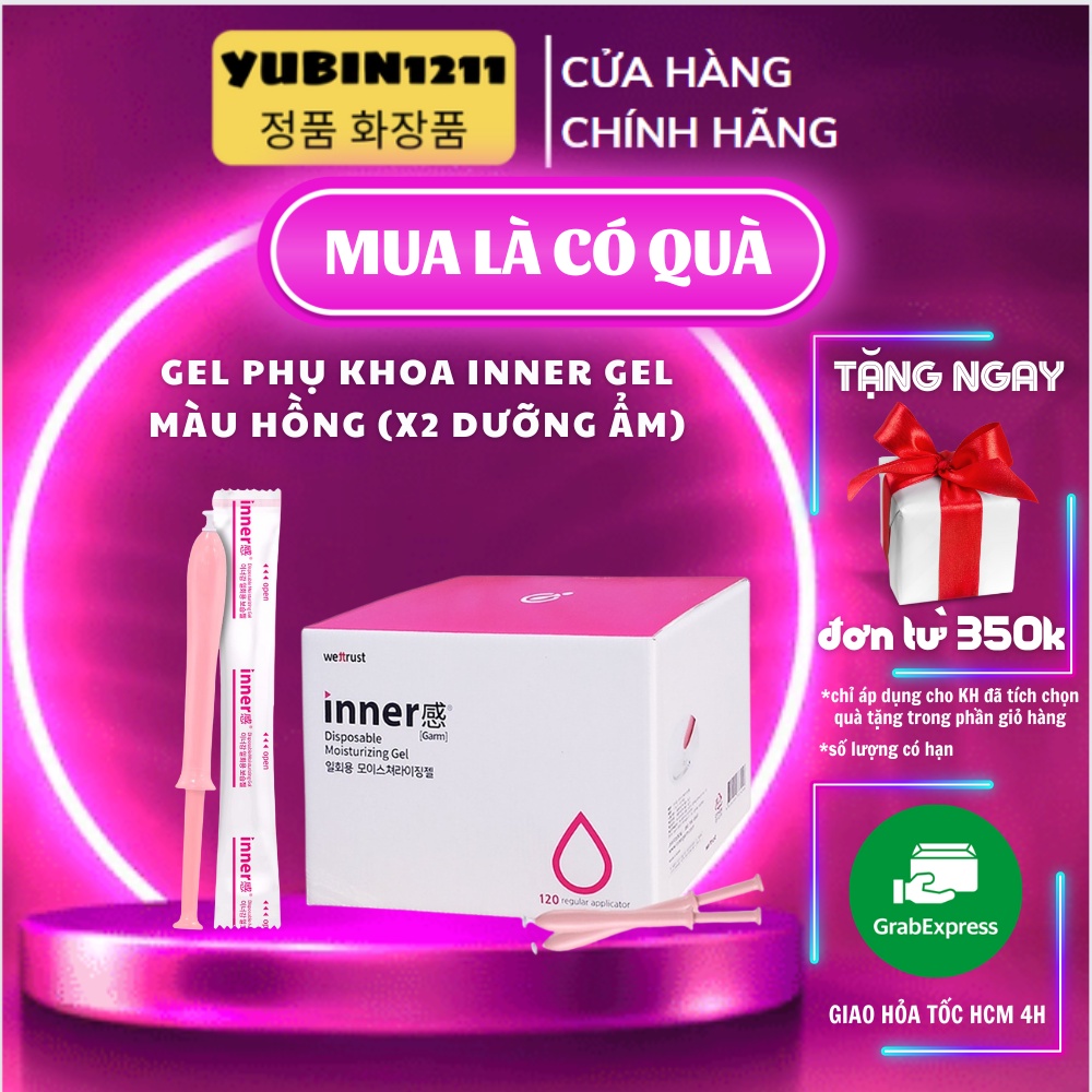 sản phẩm - [COMBO SIÊU RẺ] Inner Gel Vệ Sinh Phụ Nữ Màu Hồng Chống Khô Hạn 1