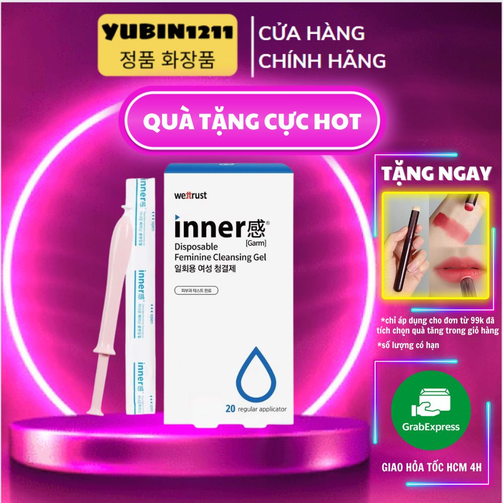 sản phẩm - [COMBO SIÊU RẺ] Inner Gel Vệ Sinh Phụ Nữ Màu Xanh Làm Sạch 2