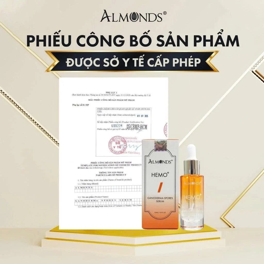 Combo Hemo Almonds Mẫu Mới: Phục Hồi Da Giãn Mao Mạch & Mờ Nám - Hình ảnh 6