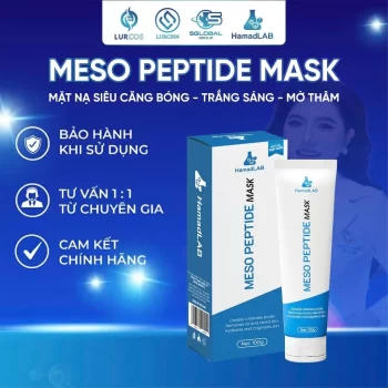 Mặt nạ lột Lurcinn Meso Peptide HamadLAB chính hãng làm sạch sâu căng bóng da