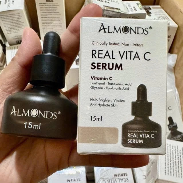Vita C Real Almonds: Serum Sáng Da, Mờ Thâm Mụn Thần Tốc - Hình ảnh 4