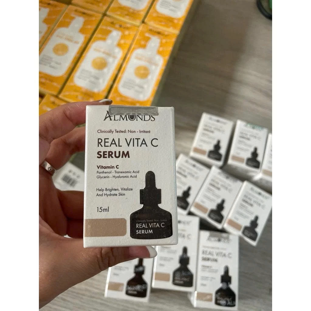 Vita C Real Almonds: Serum Sáng Da, Mờ Thâm Mụn Thần Tốc - Hình ảnh 5